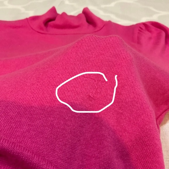 j crew womens pink Pullover Turtleneck sweater size medium - Picture 5 of 11